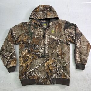 Game Winner Realtree Xtra Camo Insulated Jacket Winter Hunting Youth Boys XL EUC